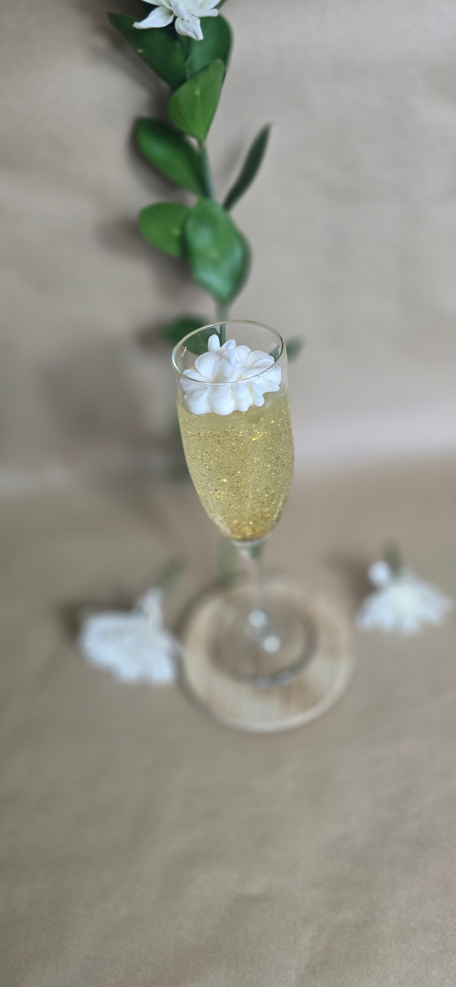 vela copa de champan